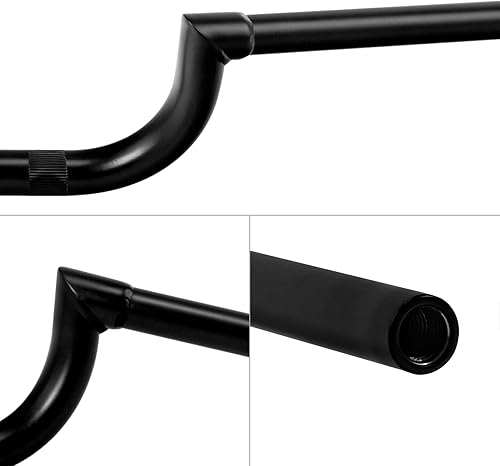 Miniatura 6 de XFMT Manillar de motocicleta negro mate 8 pulgadas elevación 78 pulgadas manillar para Harley Sportster S RH1250S 2021-2023 Nightster RH975 2022-2023