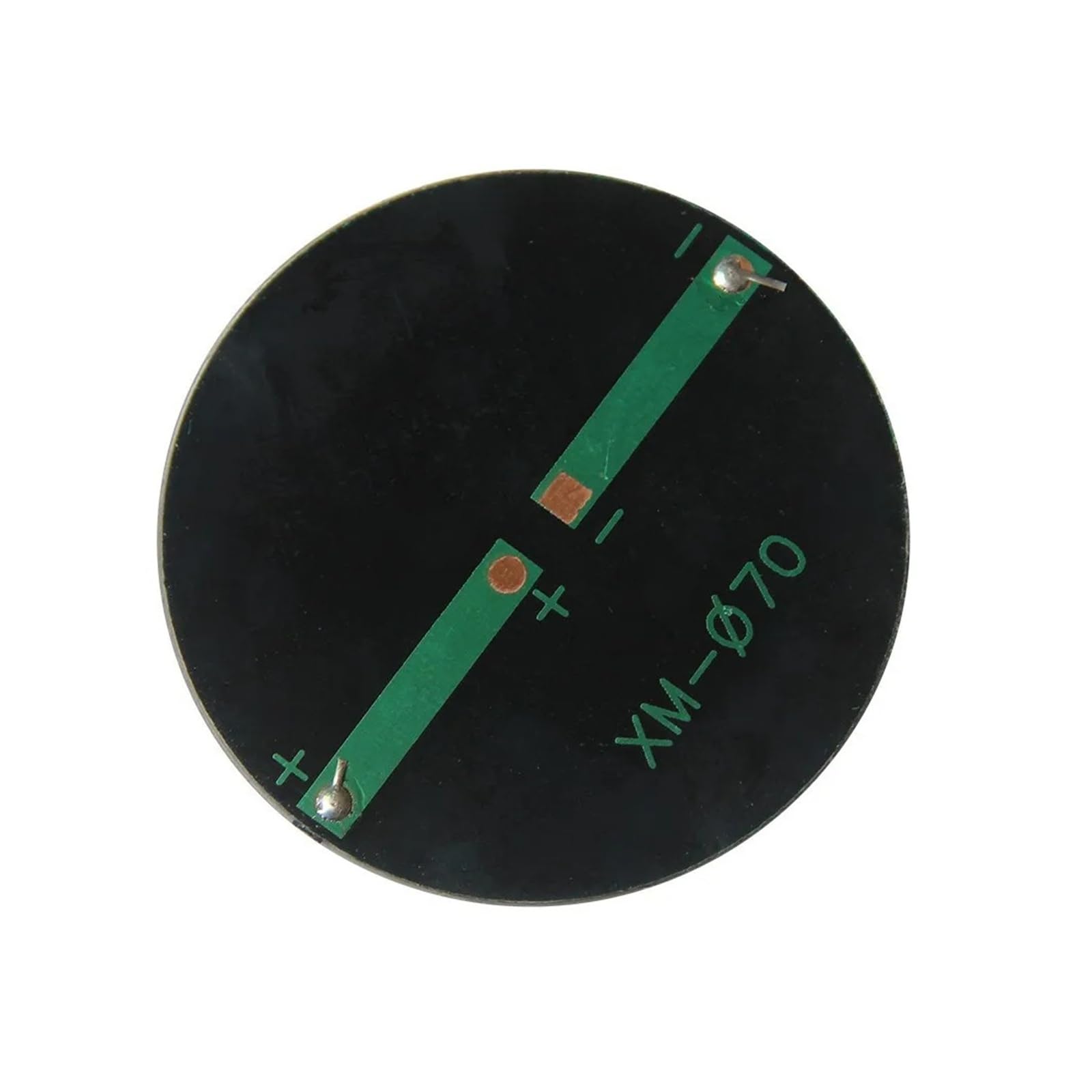 10 Uds Panel Solar redondo 70MM 0,35 W 5V Mini Panel Solar Circular módulo Solar policristalino epoxi DIY pequeño sistema de energía Solar