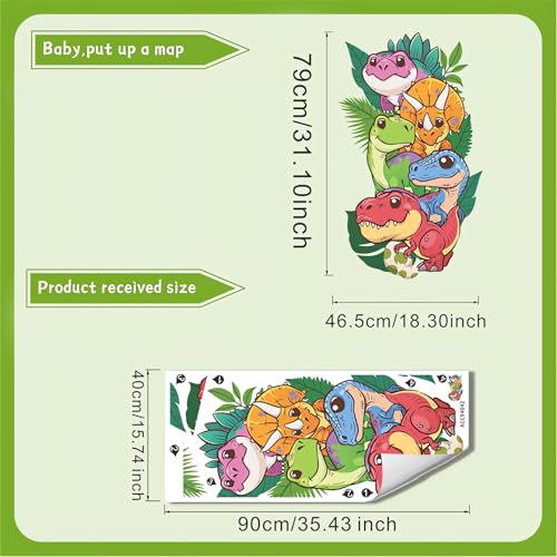 Vinilos Decorativos Dinosaurios para Pared y Habitación Infantil miniatura 3
