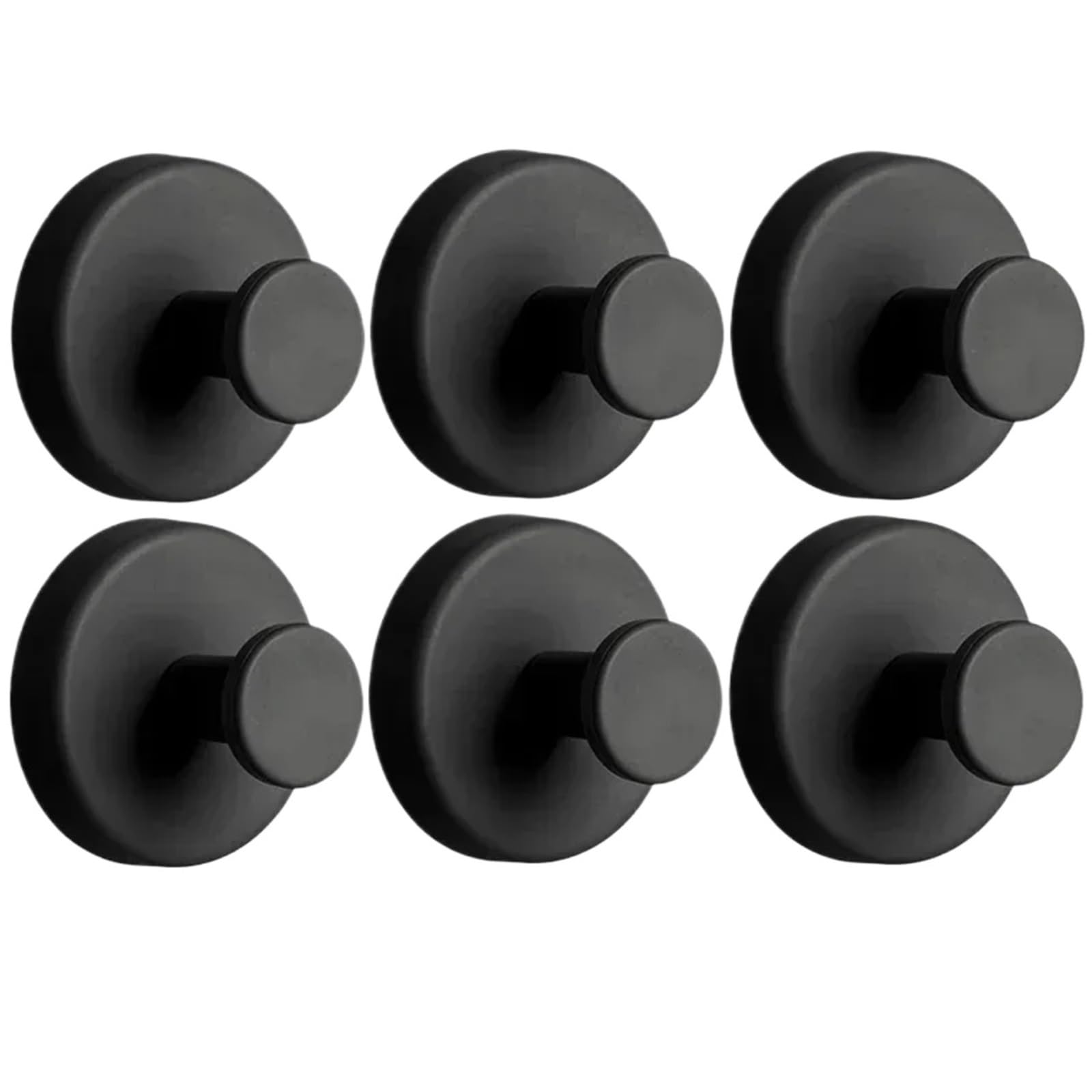 YUSUZH 12Pcs Suction Cup Hooks for Shower Removable Towel for Bathroom Window Glass Door Wall Household Hanger for Hanging Robe for Bathroom & Kitchen(Black)