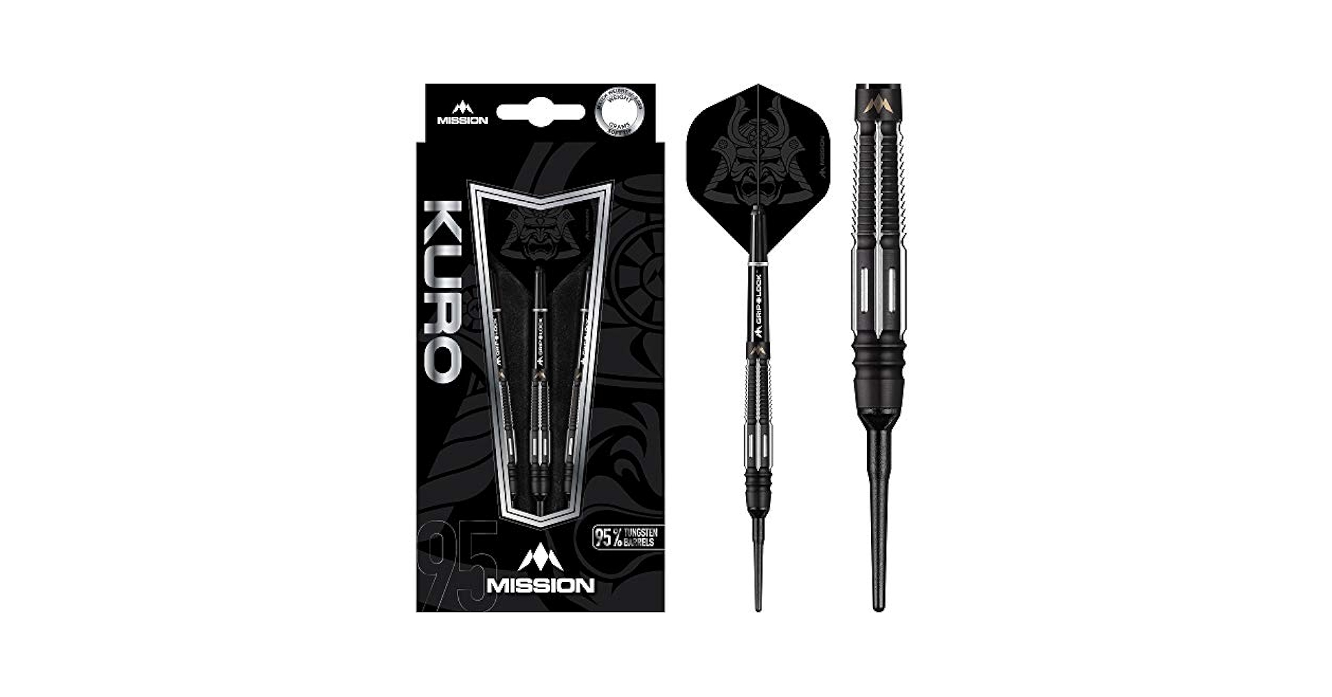 Amazon | MISSION DARTS Kuro M4 2BA 21g | ダーツ矢 通販