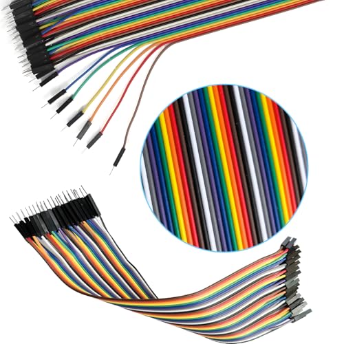 Solderless Breadboard Kit, 4 Boards with 120 Flexible Jumper Wires - Image 6