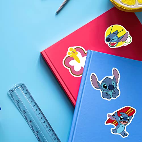 GTOTd Cute Cartoon Stickers (200 Pcs) Gifts Merch Blue Monster Party Supplies Vinyl Decor for Laptop Skateboard Guitar Luggage Water Bottle for Teens - Image 4