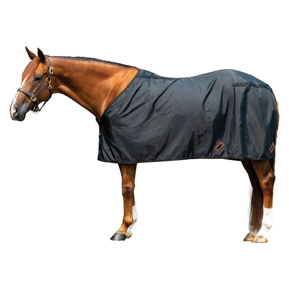 Schneiders Dura-Nylon V-Free Horse Sheet Liner | Color Black | Size 78 | Enhances Horse Comfort | Boosts Coat Shine | Prevents Rubbing | Easy to Add | Contour Fit for Stable Use