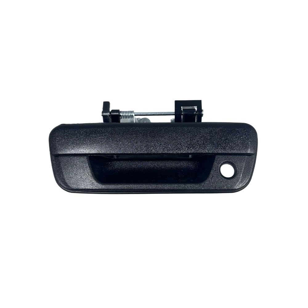 Mshozmd One Color For Tailgate Handle Back Door Trunk Open Catcher With Key Hole For Chevy For Colorado 2004-2011 For Canyon Black Auto Parts