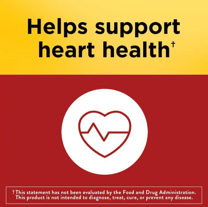 Miniatura 3 de Cápsulas blandas CoQ10 de 200 mg, suplemento dietético hecho por la naturaleza para apoyo a la salud cardíaca, 30 unidades y marcapáginas de regalo