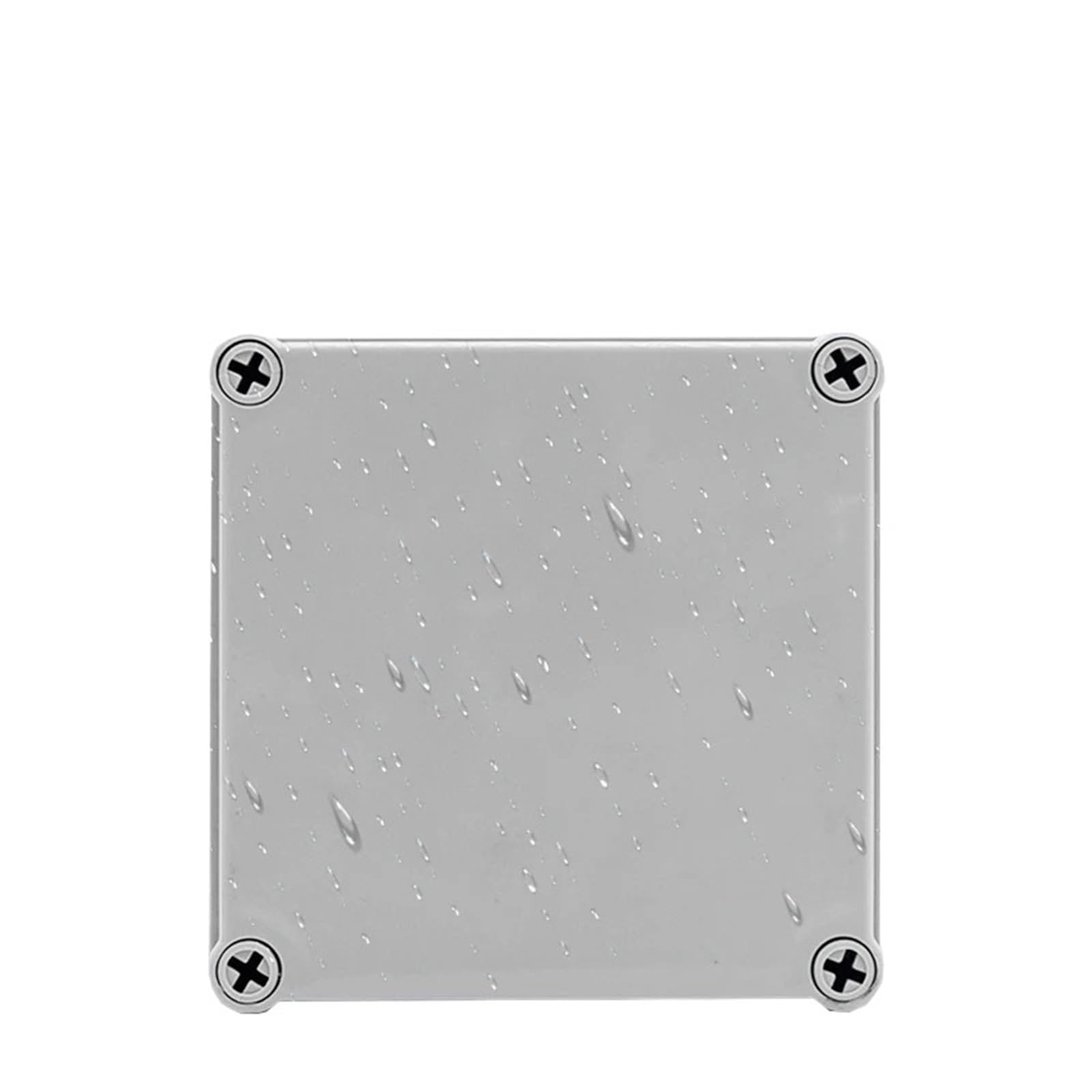 IP67 wodoszczelna skrzynka rozgałęźna z tworzywa ABS (125 x 175 x 75 mm, szara obudowa)