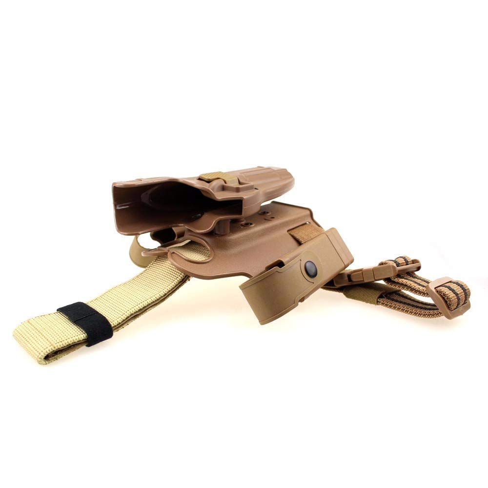 Amazon.co.jp: Gexguneタクティカルレッグホルスター右手パドル
