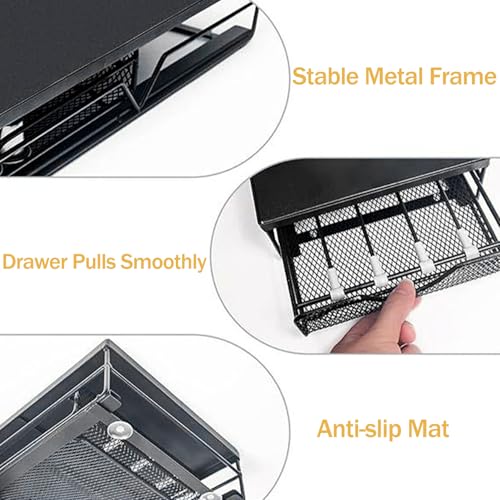 Vikarland Stainless Steel Coffee Capsules Holder Drawer Organizer,Adjustable Spacing Coffee Pod Storage Box Support Holder by Vikarland - Image 4