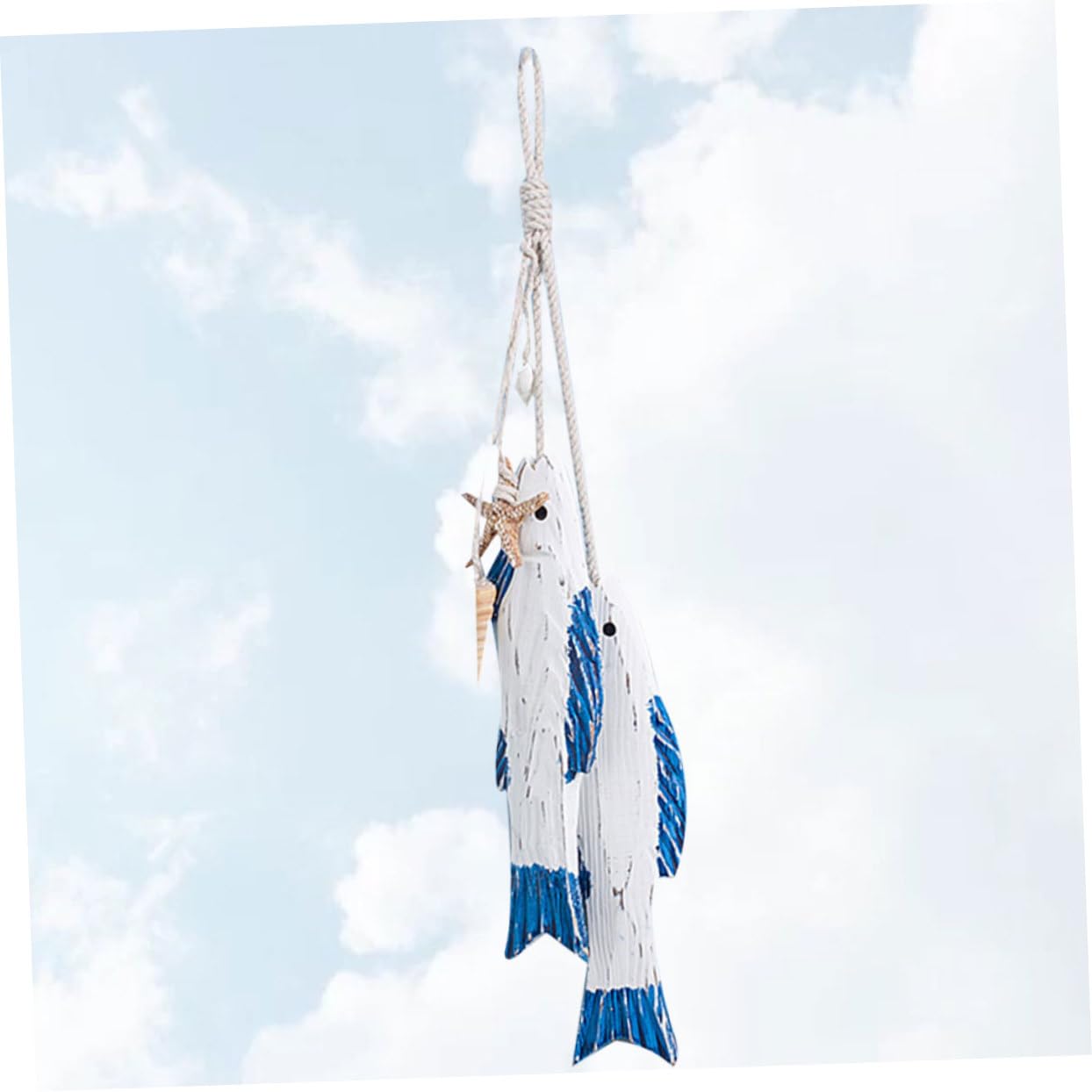 Amazon.co.jp: HOLIDYOYO シー木製の魚の壁掛け装飾 ペンダント