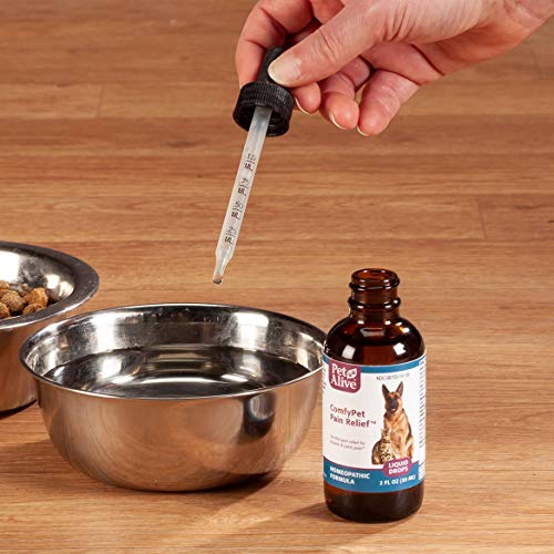 Petalive Comfypet Pain Relief - Natural Homeopathic Formula For Minor Aches And Pains In Dogs And Cats - Temporarily Reduces Minor Discomfort In The Muscles And Joints - 59 Ml #TOP5
