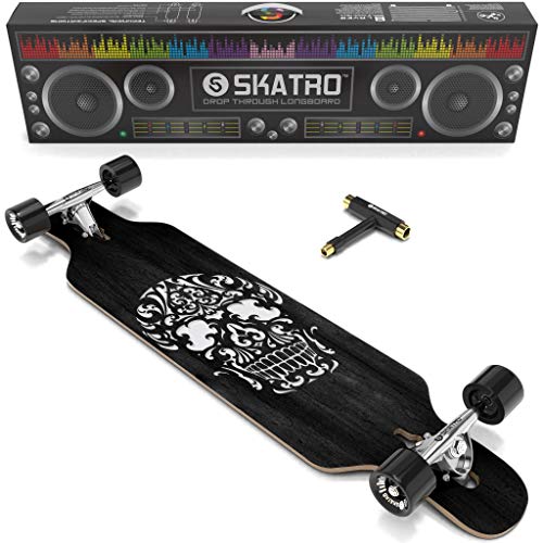 Skatro Drop Through Longboard Freeride Incluye Herramienta En T Skatro Drop Through Longboard Freeride Incluye Herramienta En T