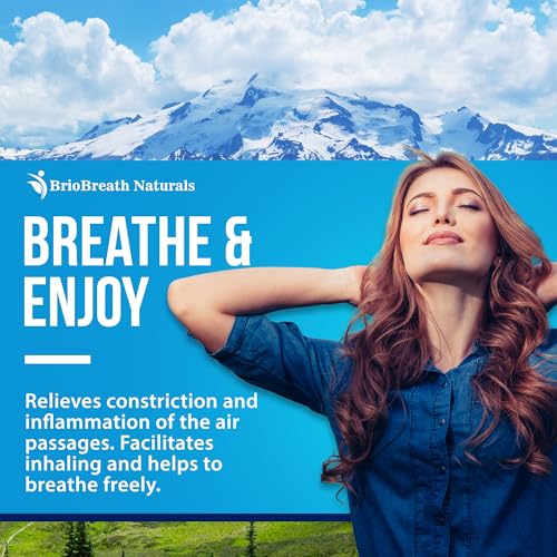 Lung Support Supplement - Natural Capsules for Lung Cleanse and Detox - Made in USA - Respiratory System; Mucus Clear - Vegan Supplement for Lung Detox; Respiratory Support - 60 Capsules