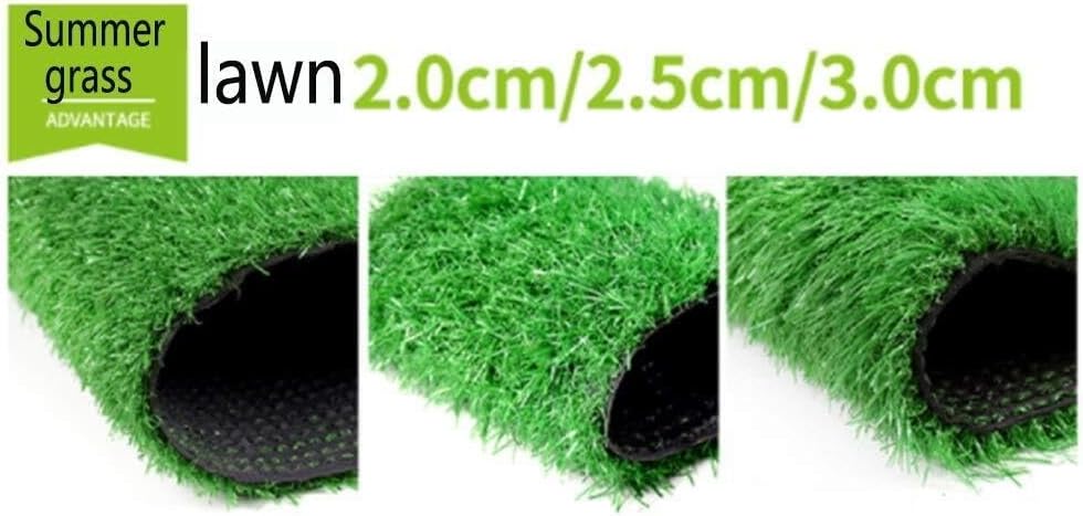 Artificial Grass Turf Mat – 2m x 0.5m Garden Lawn Synthetic Turf for Indoor/Outdoor Use – Pet Pad, UV Resistant, 2cm Thick Fake Grass – & Low Maintenance