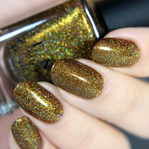 Image of ILNP Sparks May Fly - Ethereal Dijon Yellow Holographic Nail Polish