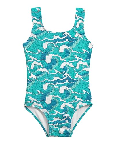 Image of Girls' UPF 50+ Swimsuit in One Piece by City Threads