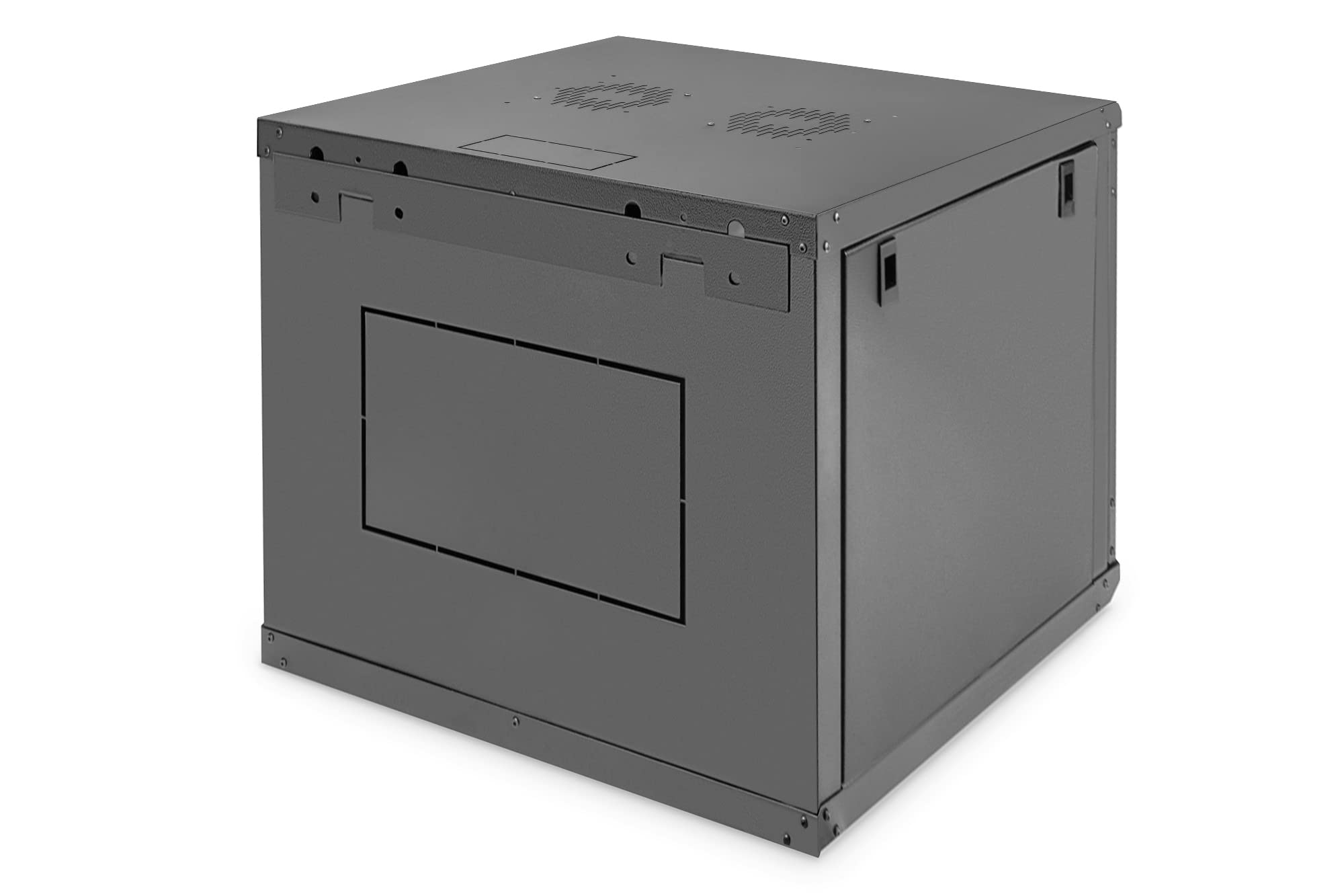 DIGITUS Armadio di rete Rack 19 pollici 9U Montaggio a parete Profondità 450mm Carico 60kg Serie Dynamic Basic Nero