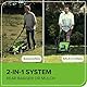 Greenworks G40LM35 Kabelloser Akku Rasenmäher - Für Flächen bis zu 400 m², 35 cm Schnittbreite, 40-Liter-Sack OHNE 40-V-Akku und Ladegerät, 3 Jahre Garantie