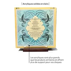 MÖNKE Rangement pour disques vinyle de qualité supérieure – Un porte-disque de style milieu du siècle – Capacité de 60… - Les Beatles, Paul McCartney, John Lennon, RIngo Starr, George Harrison MÖNKE Rangement pour disques vinyle de qualité supérieure - Un porte-disque de style milieu du siècle - Capacité de 60… – Image 4
