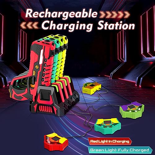 Vatos BB8933A Rechargeable Laser Tag Guns Set - Lazer Tag 4 Players thumb #2