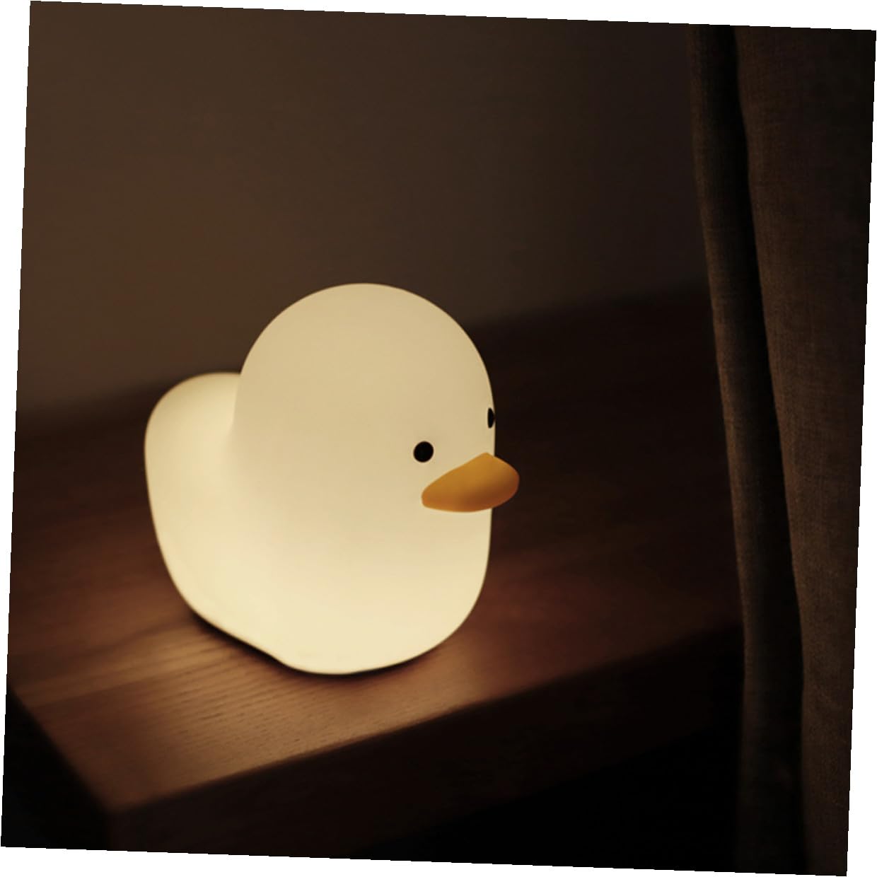 Luz Nocturna y Control Carga USB de Silicona 3w Color Blanco