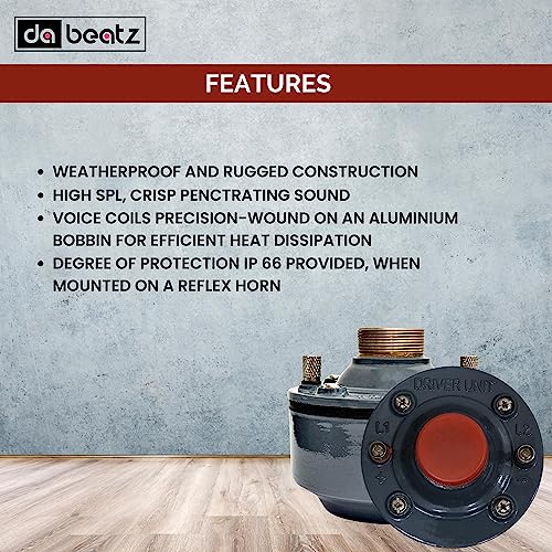 Image of DaBeatz Speaker Driver Machine 60W | Sub-woofer Stereo Component | Speaker Accessories