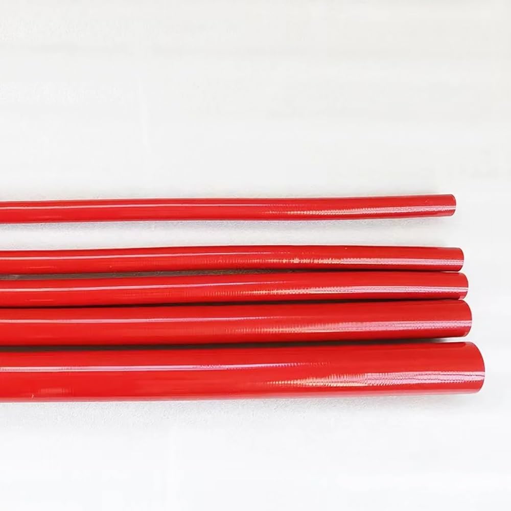Manguera De Refrigerante De Silicona Roja For Intercooler/entrada De Aire - Resistente Al Calor Hasta 240 °C, Diámetro Interior 70-120 Mm (600 Mm, 1 Unidad)(ID 100mm)