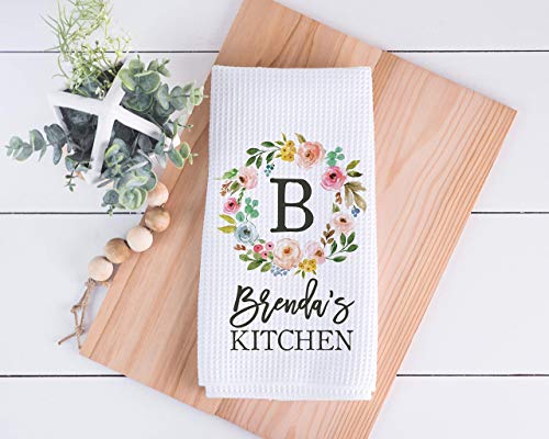 Custom Waffle Weave Dish Towel | Personalized Kitchen Towel | Housewarming Gift | Wedding Gift | Personalized Dish Towel | Housewarming Gift | Friend Birthday Gift #TOP1