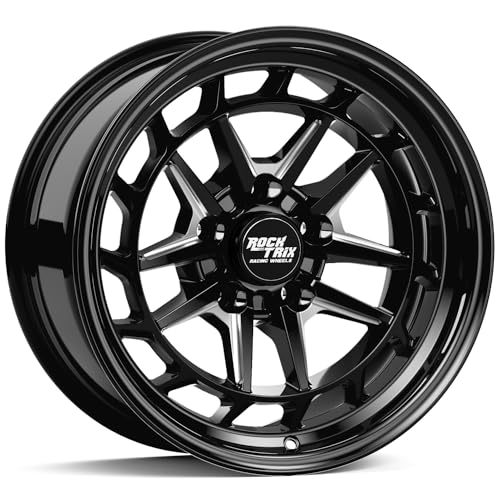 RockTrix RT118 17x9 Gloss Black