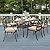 AIWOEN 7-Piece Cast Aluminum Patio Furniture, Patio Dining Set for 6 Include 59" Rectangular Outdoor Dining Table and 6 Stackable Chairs with Cushions & Umbrella Hole (Bronze)