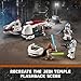 LEGO Star Wars BARC Speeder Escape, Mandalorian Toy Building Set for Kids, Star Wars Gift for Boys, Girls and Fans Ages 8 and Up, Comes with Kelleran Beq and Grogu, 75378