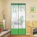 Produktbild Moskito-Bildschirmtür Frühling Sommer Herbst Moskito-Bildschirm Verschlüsselung Magnetisches Bildschirmfenster Bildschirmtür Grün-kleiner Baum-Klettverschluss 85 x 205cm