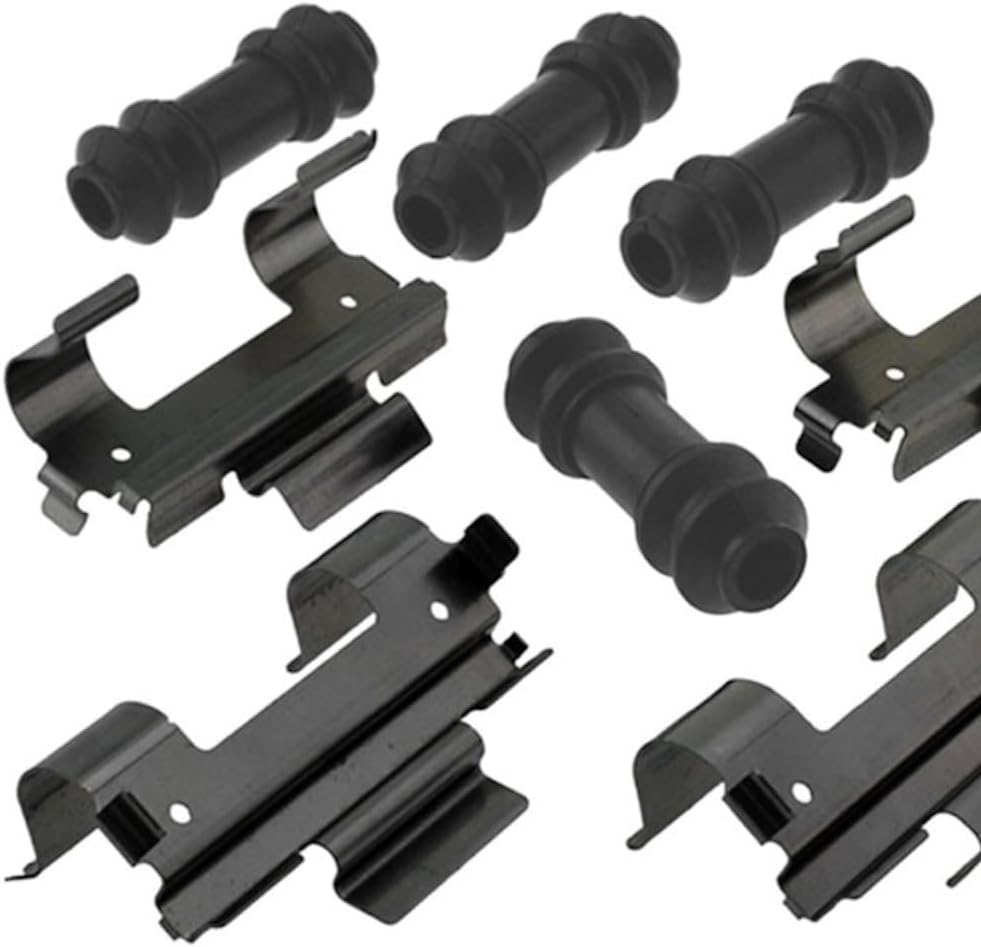 KarParts360 For Chevy C4500 Kodiak 2003 2004 2005 2006 Disc Brake Hardware Kit Rear | Steel | Gold Classification | Regular Grade Brake Service