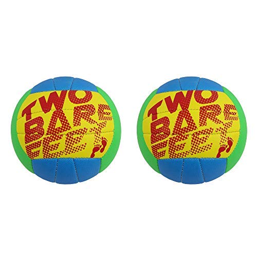 Two Bare Feet TBF Rio Beach Volleyball (2x Red/Blue/Yellow)