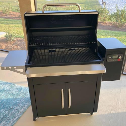 Image of KIT0532 Drip Pan Heat Baffle & 5 Pack BAC597 Drip Liners Kits Replacement Parts for Traeger Silverton 810 and Traeger Silverton 620 Pellet Grills, Heavy-duty Stainless Steel Grill Drip Tray Parts