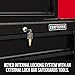 CRAFTSMAN Tool Chest Combo with Drawer Liner Roll, 26-Inch, Rolling, 5 Drawer, Black (CMST82763BK)