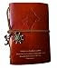 Vintage Refillable Journey Diary, Assassin Embossed Art Premium PU Leather Classic Travel Journal Notebook with Card Holder and Retro Pendants (Assassin)