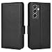 Produktbild Topme Leder Tasche Hülle für Samsung Galaxy A16 5G / Samsung Galaxy A16 (4G) (6.7" Inches), [einfache Telefonhülle mit Litschi-Muster] - Schwarz
