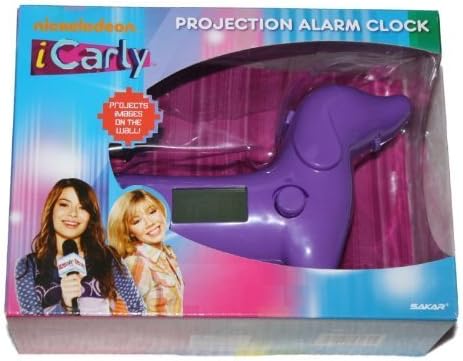 iCarly Projection Alarm Clock - Purple Dog
