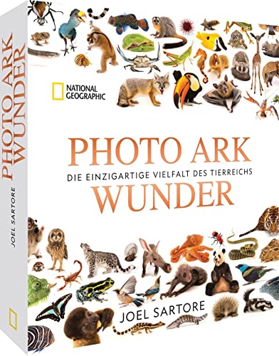 Bildband: Photo Ark Wunder. Die einzigartige Vielfalt des Tierreichs: Mit spektakulären Studio-Nahaufnahmen bedrohter Tierarten. Artenvielfalt gekonnt in Szene gesetzt.