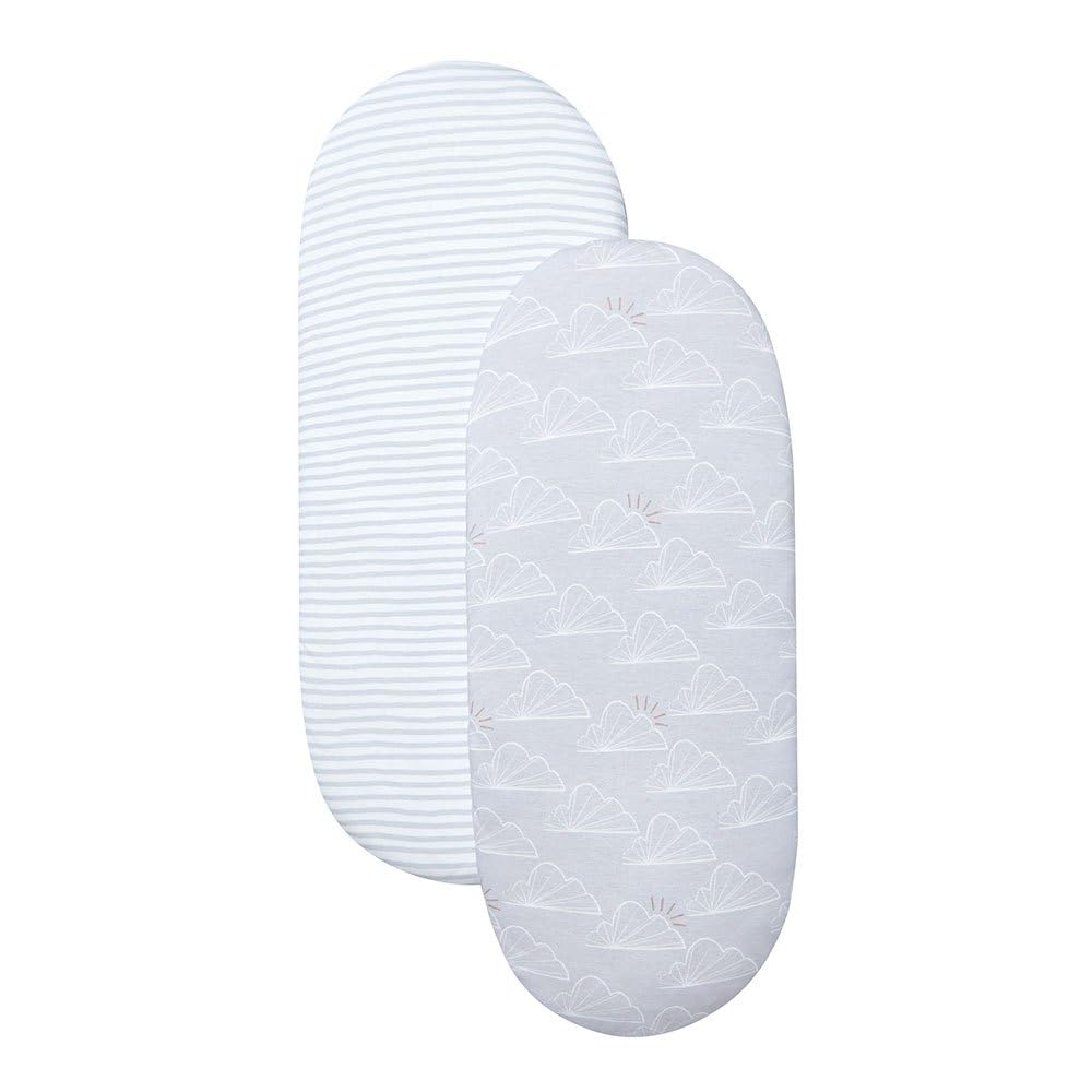 Shnuggle Pack 2 unidades sábana bajera tamaño único