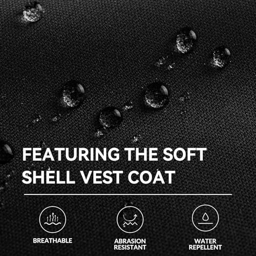 baleaf Women's Lightweight Vest Softshell Sleeveless Jacket Windproof Stand Collar with Zipper Pockets Running Hiking Golf4