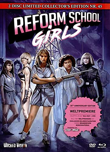 Reform School Girls (1986) (Blu-Ray & DVD Combo) [ Blu-Ray, Reg.A/B/C Import - Germany ]