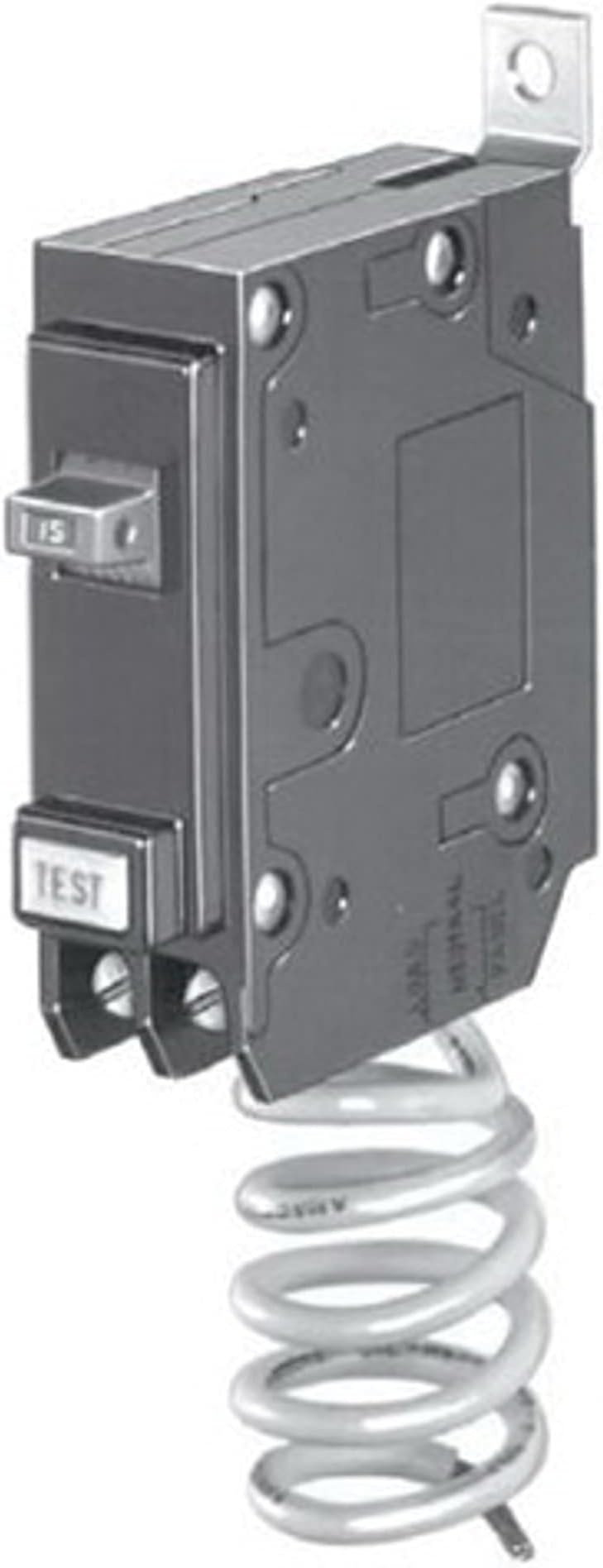 EatonQB1020GF Bolt-On Mount Type QBGFT Ground Fault Circuit Breaker 1-Pole 20-Amp 120/240-Volt