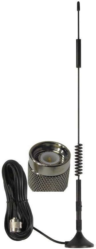 Wilson Electronics 800/1900 MHz Magnet Mount Antenna with TNC Male Connector - Retail Packaging - Black