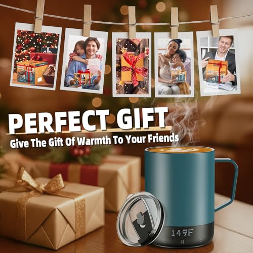 Magnetic Charging Self Heating Mug