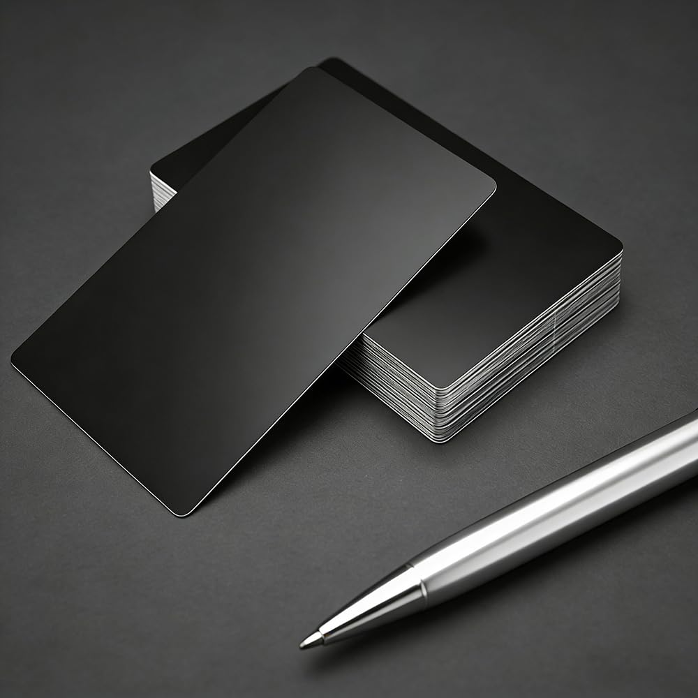 NTAG216 chip,NFC Business Card PVC White Card,888 Bytes of Memory,rewritable and programmable Card Compatible with NFC Enabled Smartphones and Devices (50)