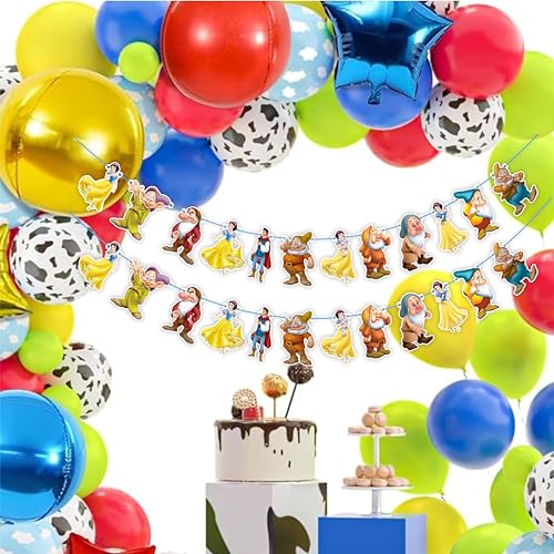 Seyal® Snow White and the Sevn Dwarfs Garland Decoration - Image 4