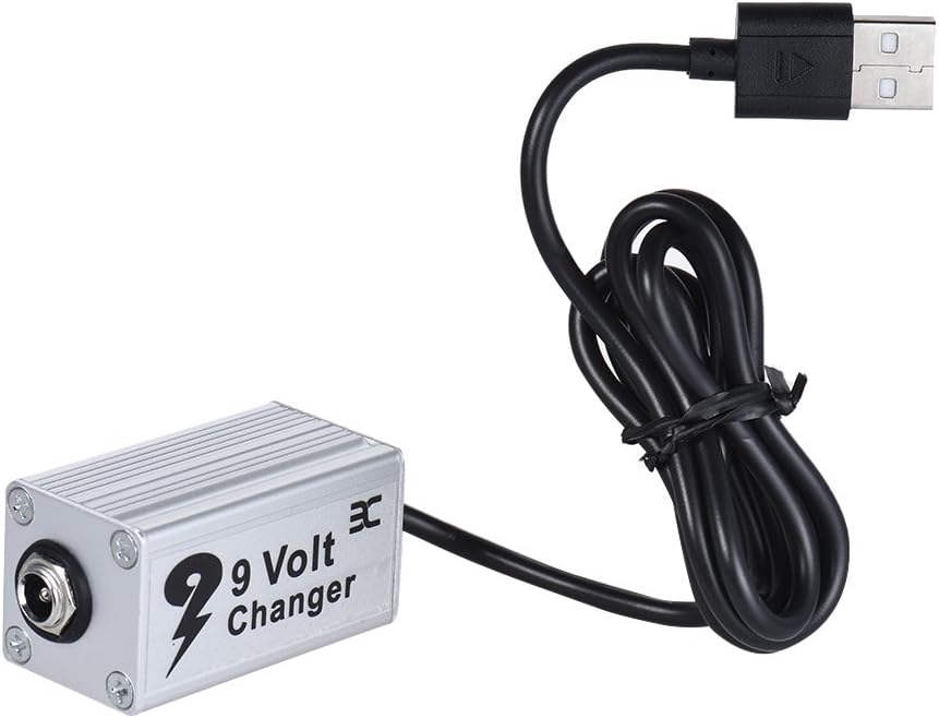 EX USB Voltage Step Up Converter 5V to 9V Transformer Designed for Analog Guitar Effects Pedal in a Desktop Application e.g. Pedals Used in Multitrack or Online Situation