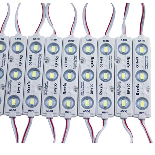 Rextin M200P5730WHITE Super Bright 200Pcs 3 Led Module White 5630 5730 Smd 40-45Lm Per Led Waterproof Decorative Light thumb #4